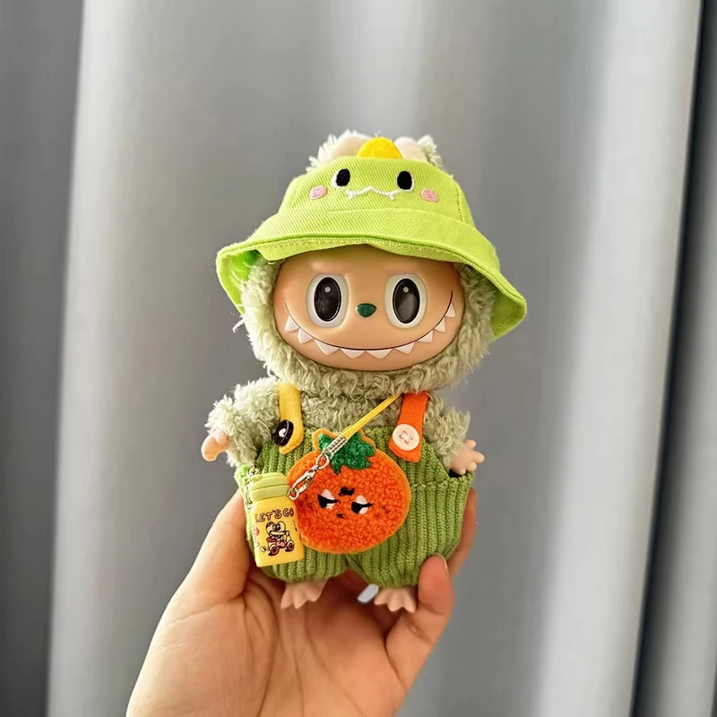 LABUBU GREEN DINO SET