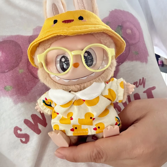 LABUBU YELLOW DUCK SET