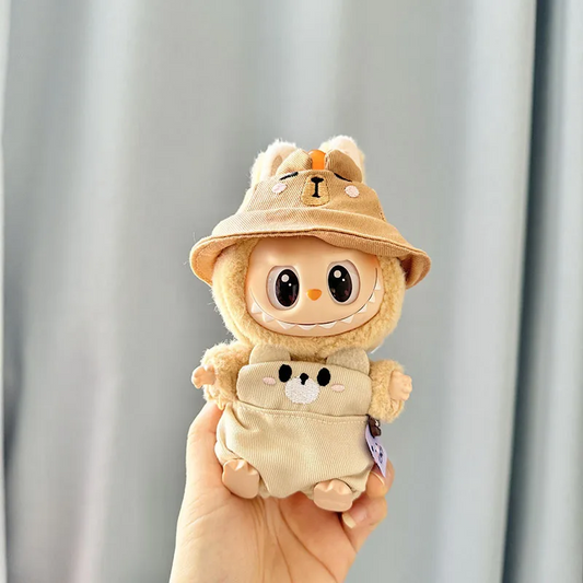 LABUBU BEAR FACE SET